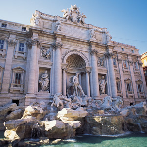 The Trevi Fountain