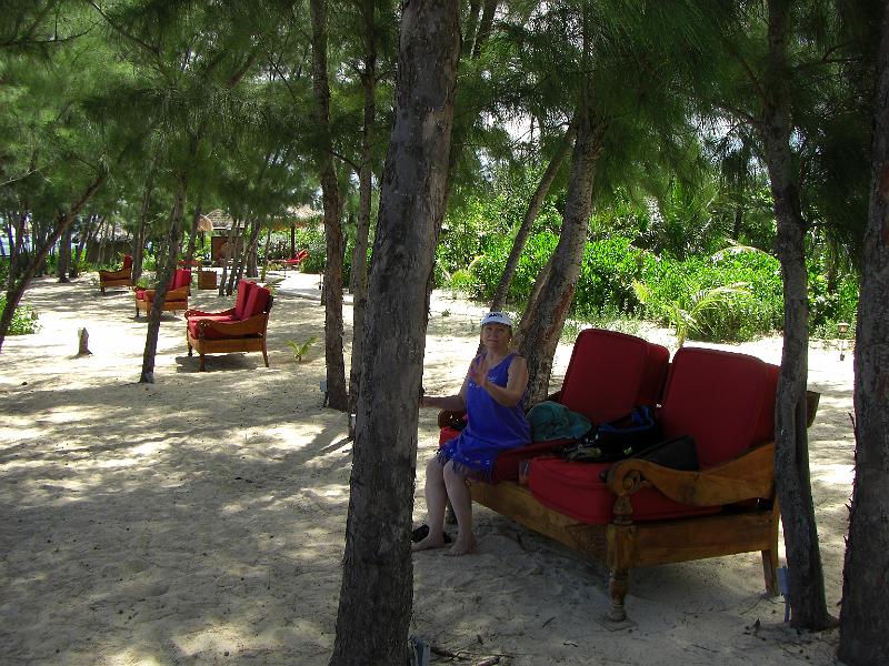 CIMG0033.JPG - Marsha is relaxing