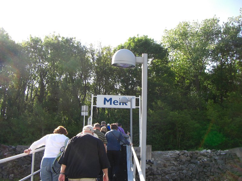 CIMG0104.JPG - Arriving in Melk.