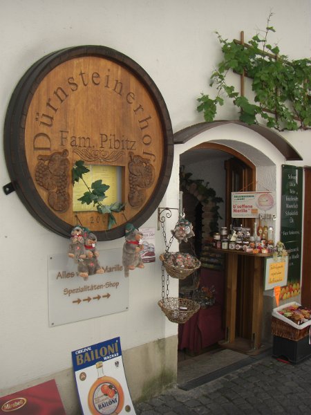 CIMG0175.JPG - Heading to the wine tasting in Durnstein