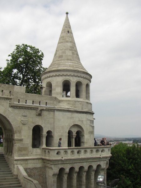 CIMG0303.JPG - Turrets up at Fisherman's Bastion