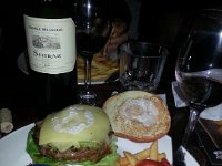 20131107 195821  The last night of our trip we hungered for some good old American food.