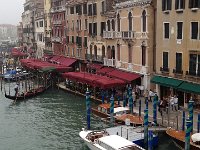 IMG 0347  Looking at the restaurant we ate at from the Rialto Bridge
