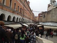 IMG 0348  Walking down from the Rialto Bridge