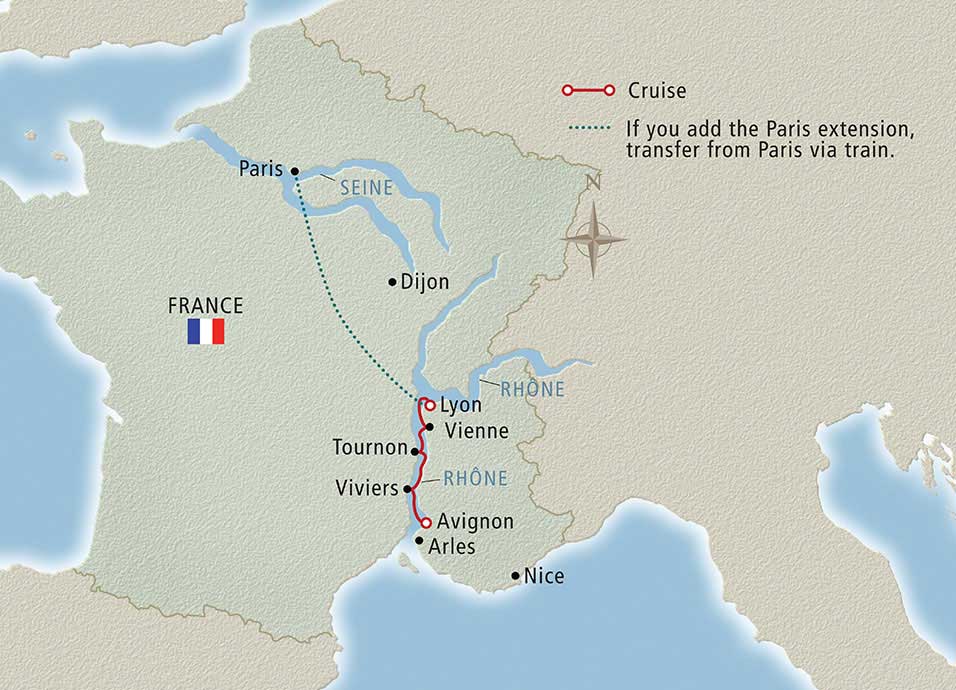 Lyon to Avignon